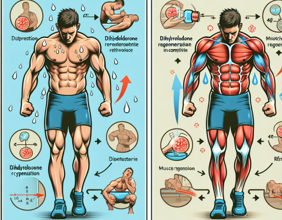 Unterstützung bei der Muskelregeneration im Wettkampfsport durch Dihydroboldenone Cypionate.