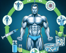 Effektiver Muskelerhalt während der Diät: Die Rolle von Testosteron cypionat.