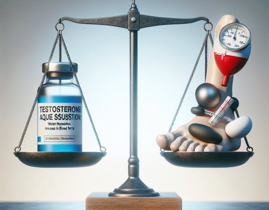 Risiken der Wasserretention und Blutdruckanstieg bei der Verwendung von Wassrige suspension von testosteron