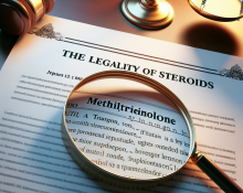 Die Legalität von Steroiden: Ein Blick auf Methyltrenbolon