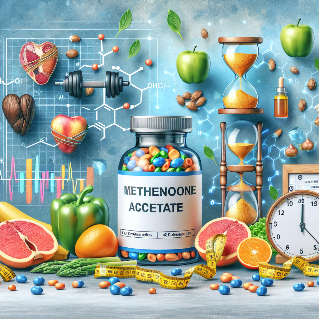 Ergänzende Wirkung einer kalorienarmen Diät durch Methanolonacetat oral