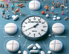 Ideale Einnahmezeitpunkte für Oxymetholone Tabletten im Sport.