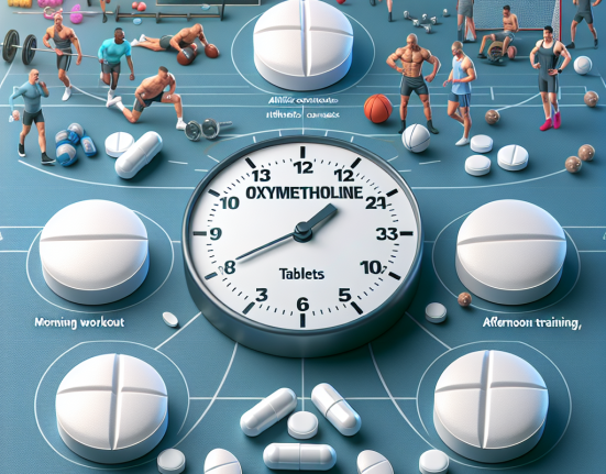 Ideale Einnahmezeitpunkte für Oxymetholone Tabletten im Sport.