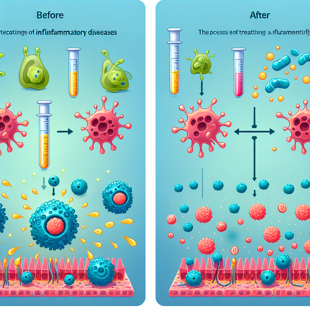 Unterstützung bei der Behandlung von entzündlichen Erkrankungen durch Peptide