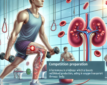 Wettkampfvorbereitung: Die Rolle von Erythropoietin im Sport.